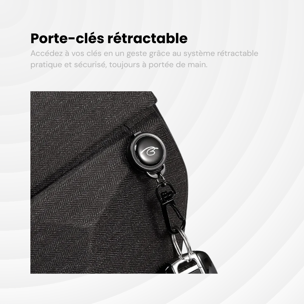 FlexRoute – Sac bandoulière polyvalent
