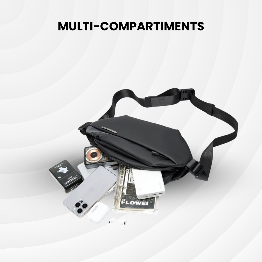 FlexPouch — Sac à bandoulière étanche pour iPad mini 7,9″