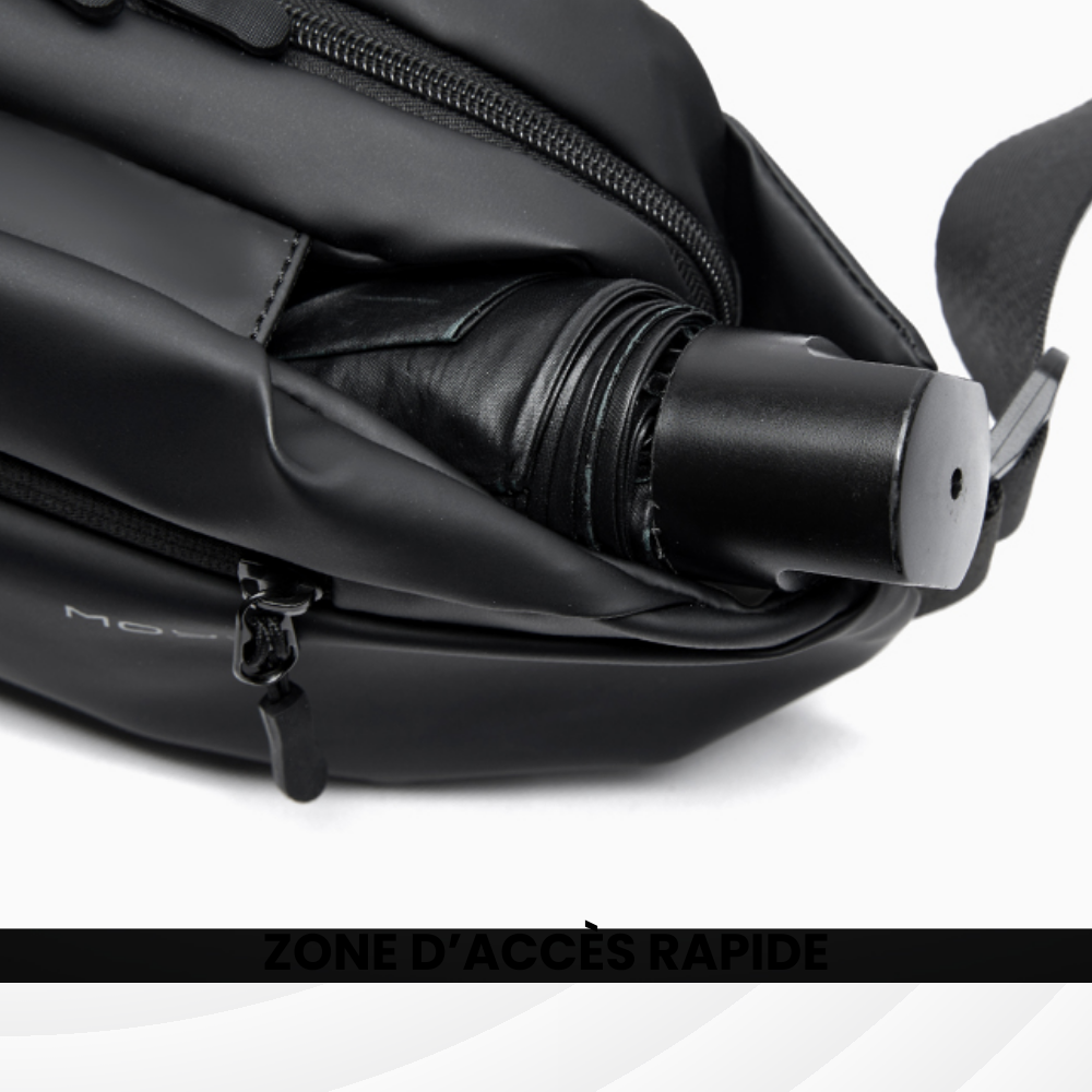 CrossPath – sac à bandoulière compact & organisé