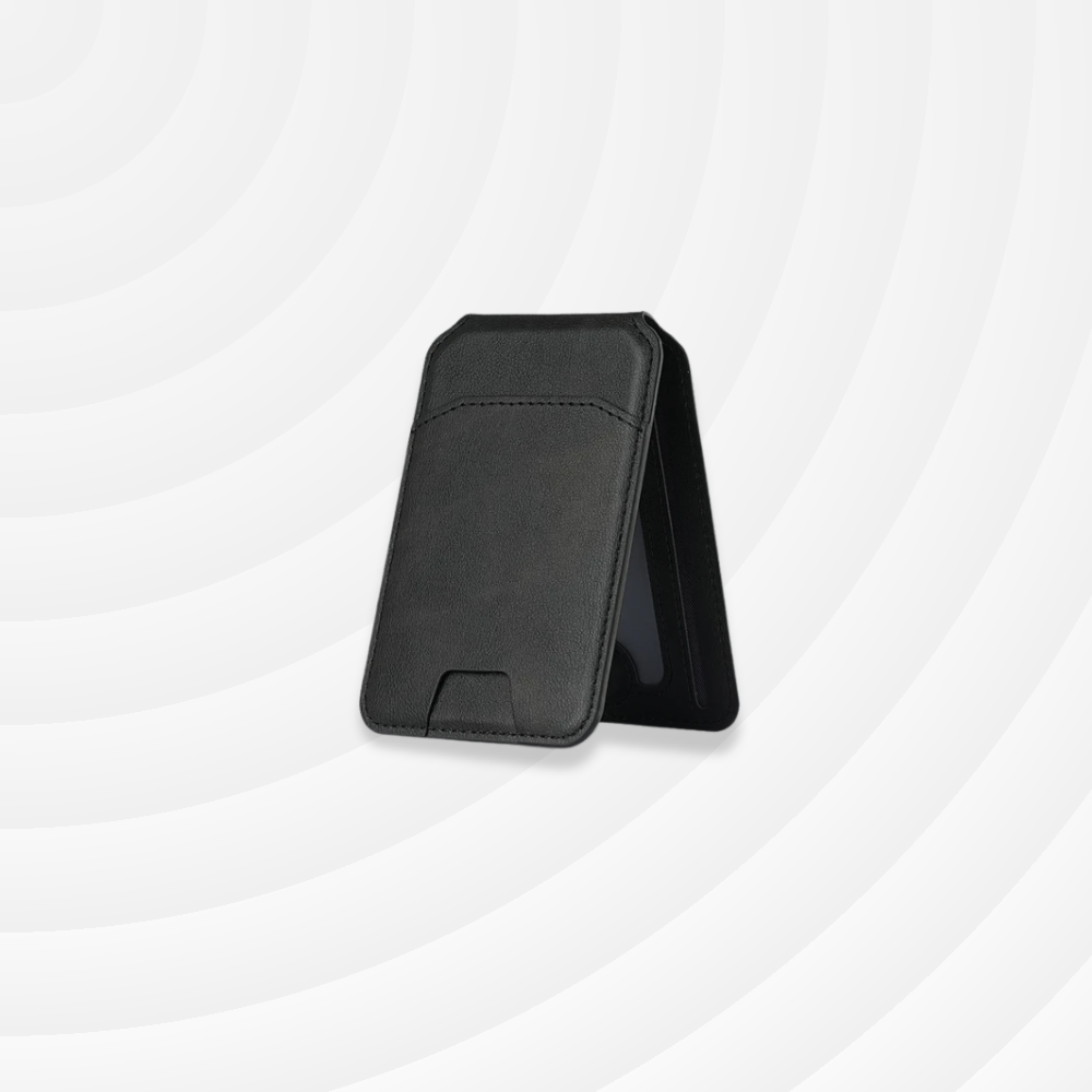 Étui portefeuille luxe cuir magnétique – Compatible iPhone 16/15/14 Pro Max
