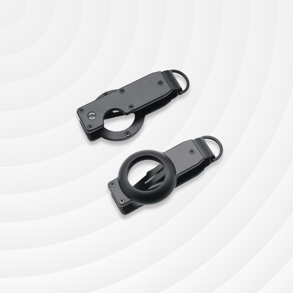 Organiseur de clés minimaliste en aluminium – Porte-clés compact 2 à 5 clés