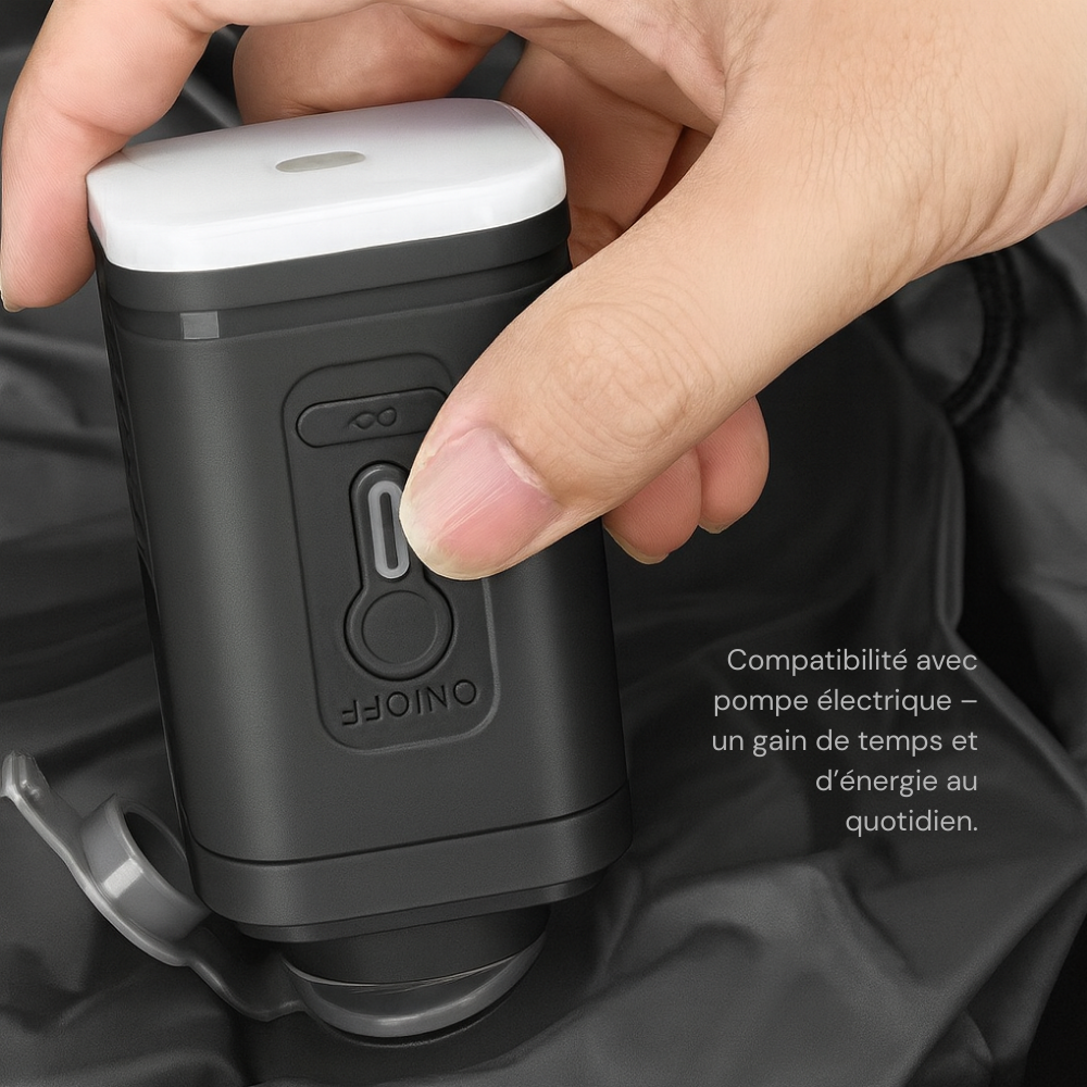 Sac de compression sous vide 17L – Rangement voyage avec pompe intégrée