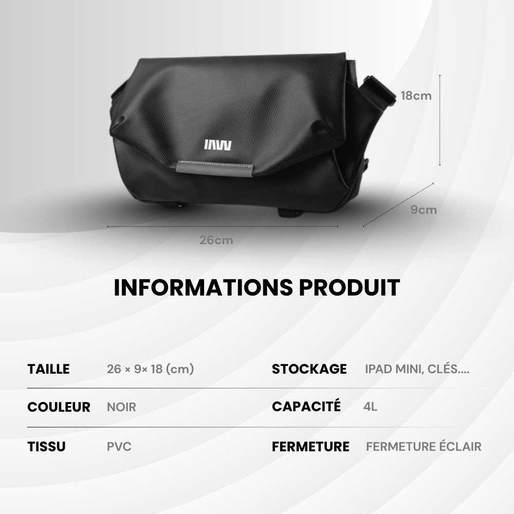 WanderPouch – Sac bandoulière pour esprit libre