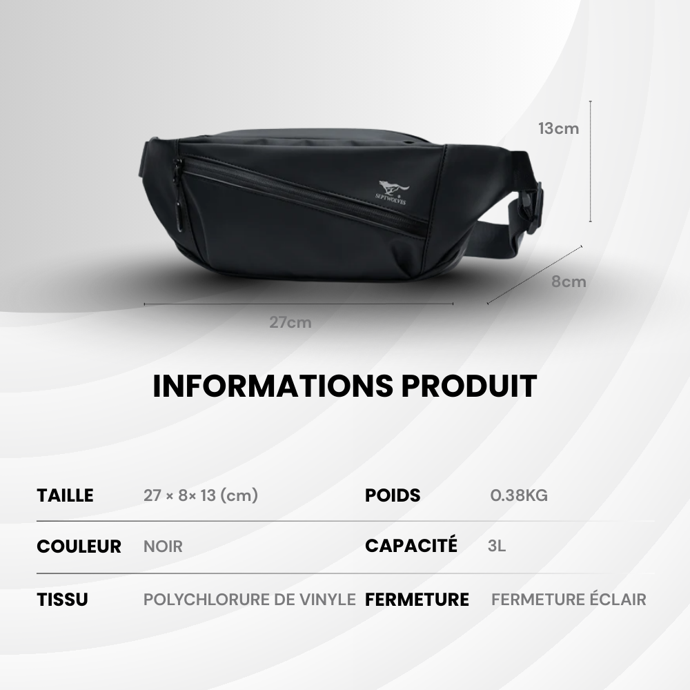 QuickShift – Sac bandoulière bureau et voyage