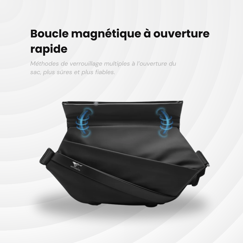 OnTheGo – Sac bandoulière pensé pour la mobilité