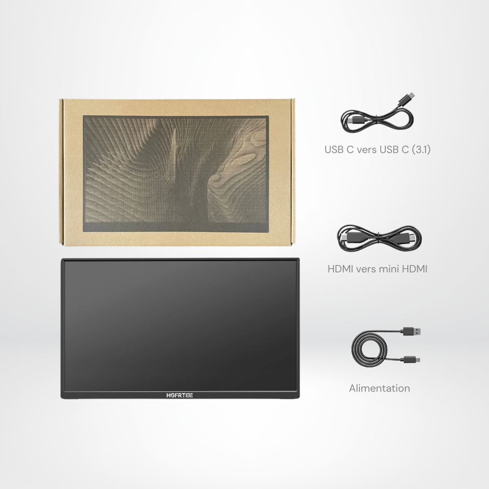 Moniteur portable 15,6 pouces FHD IPS