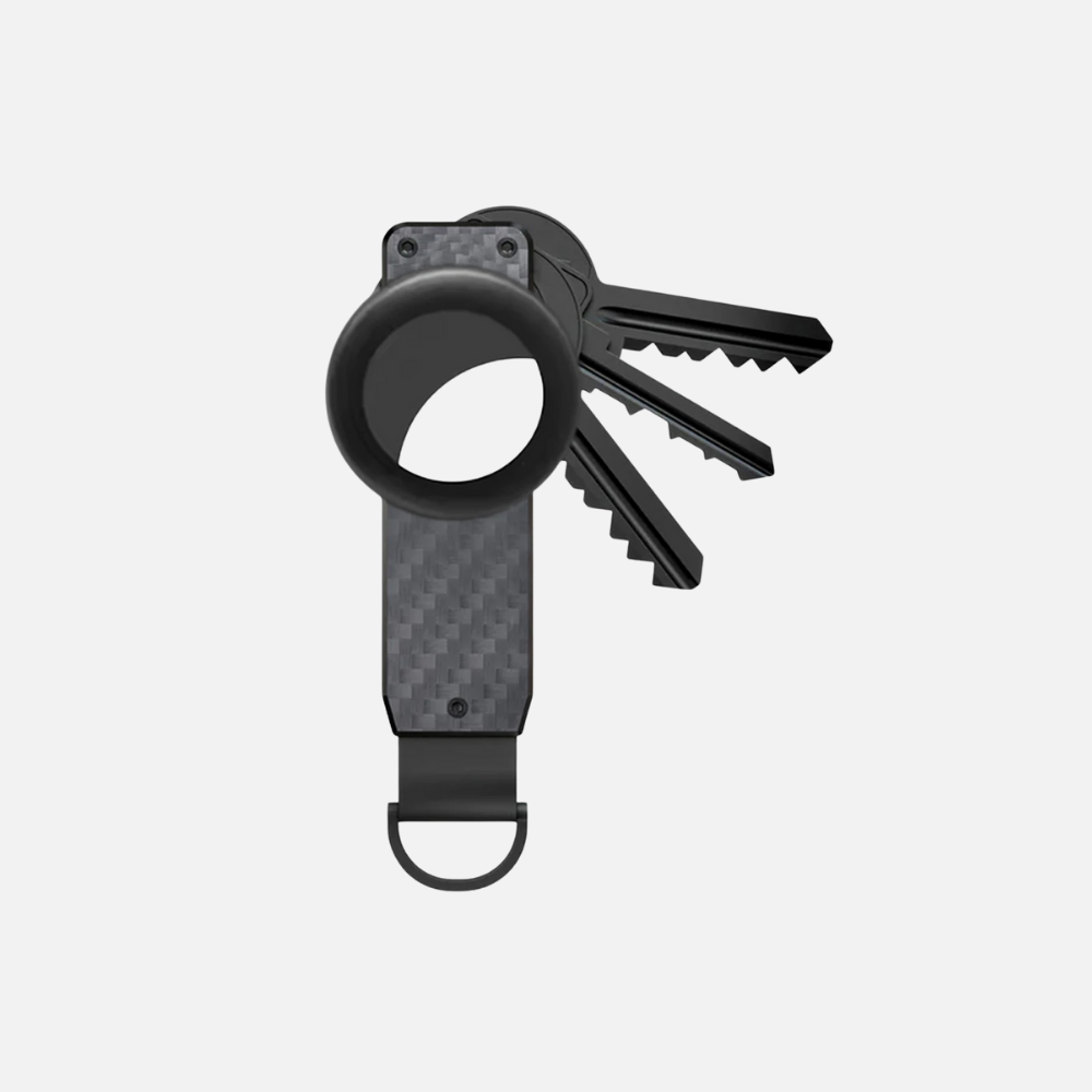 Organiseur de clés minimaliste en aluminium – Porte-clés compact 2 à 5 clés