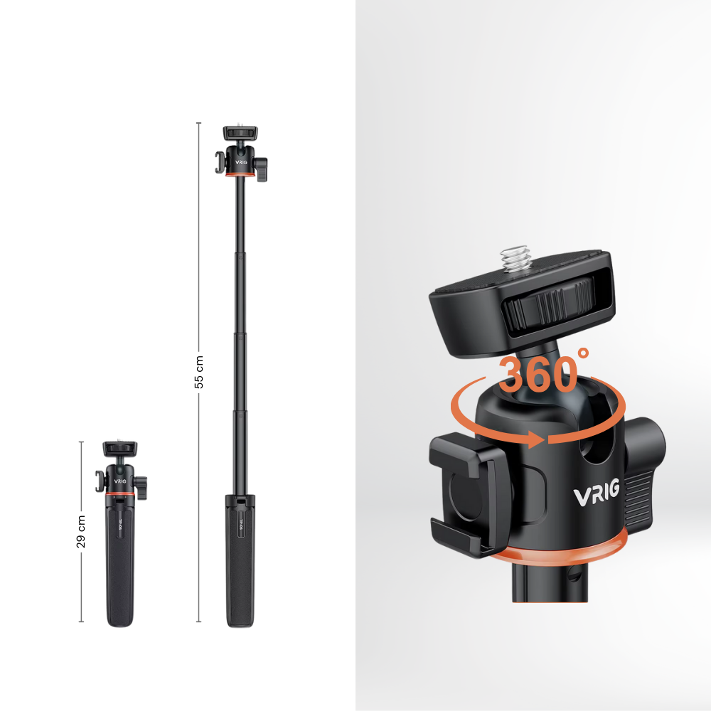 Trépied magnétique extensible avec base MagSafe