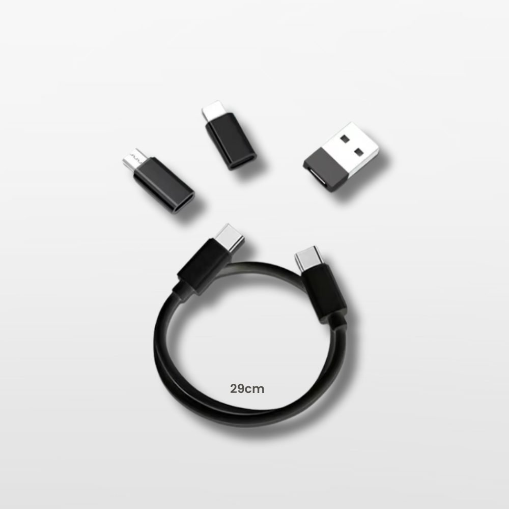 Câble multifonction rond 60W