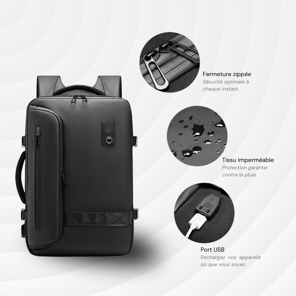 NomadPack — 25 à 40 L - Sac à dos Extensible et à Compression