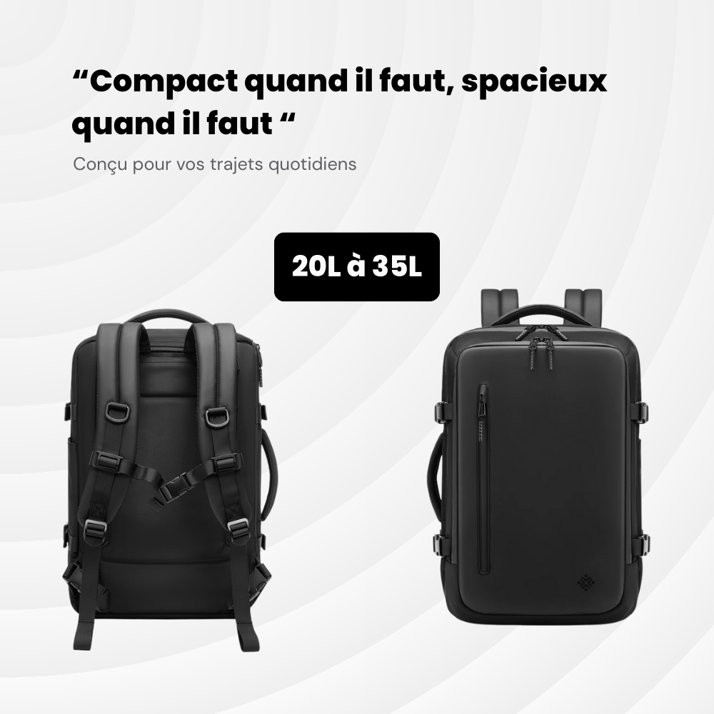 NomadPack Go — 20 à 35L - Sac à dos cabine à compression