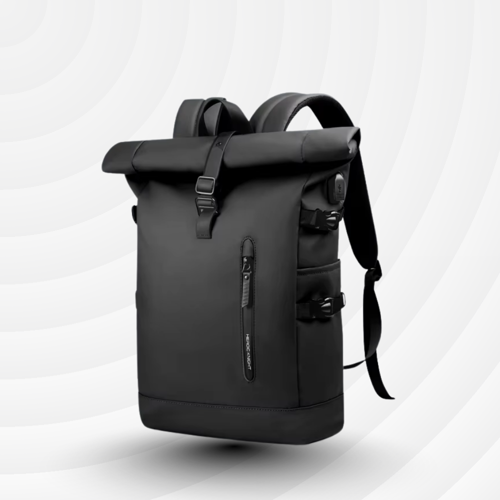 Roll NomadBack — 20 à 27 L - Sac à dos extensible & USB