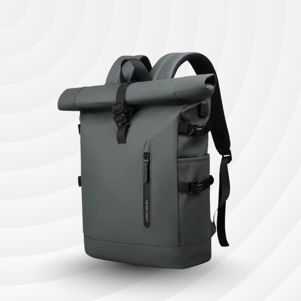 Roll NomadBack — 20 à 27 L - Sac à dos extensible & USB