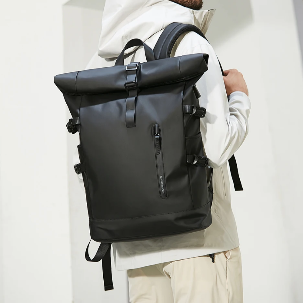 Roll NomadBack — 20 à 27 L - Sac à dos extensible & USB