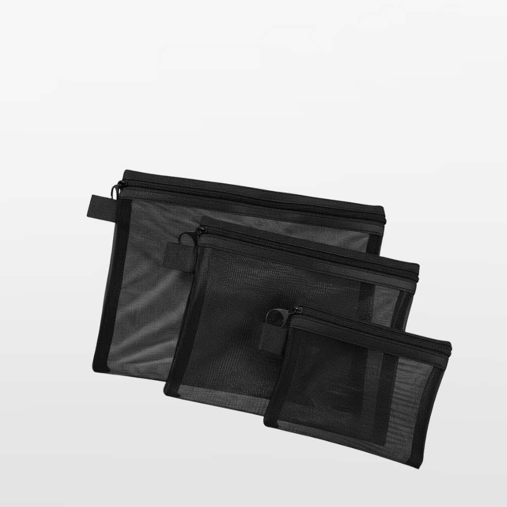 Trousse filet voyage noir