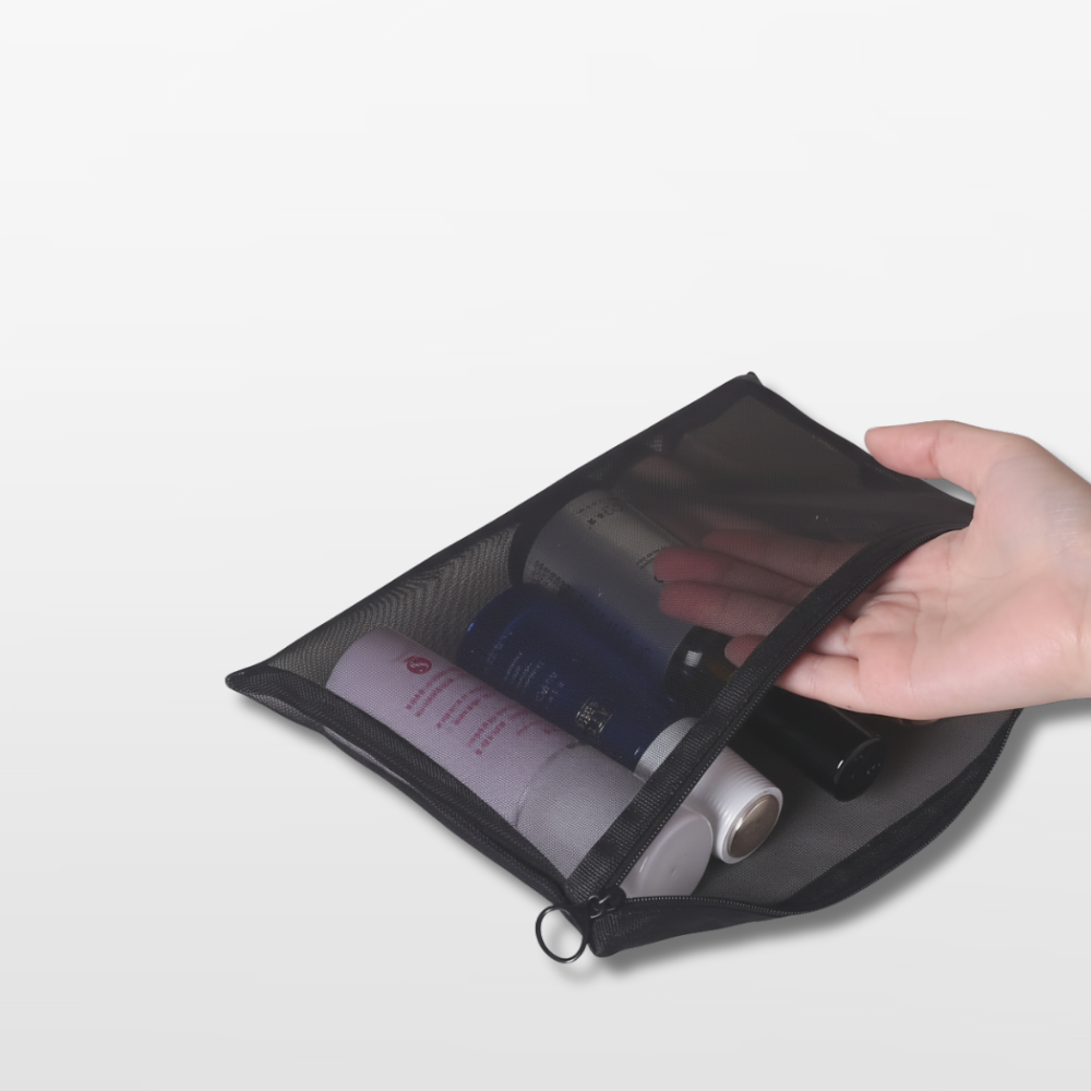 Trousse filet voyage noir