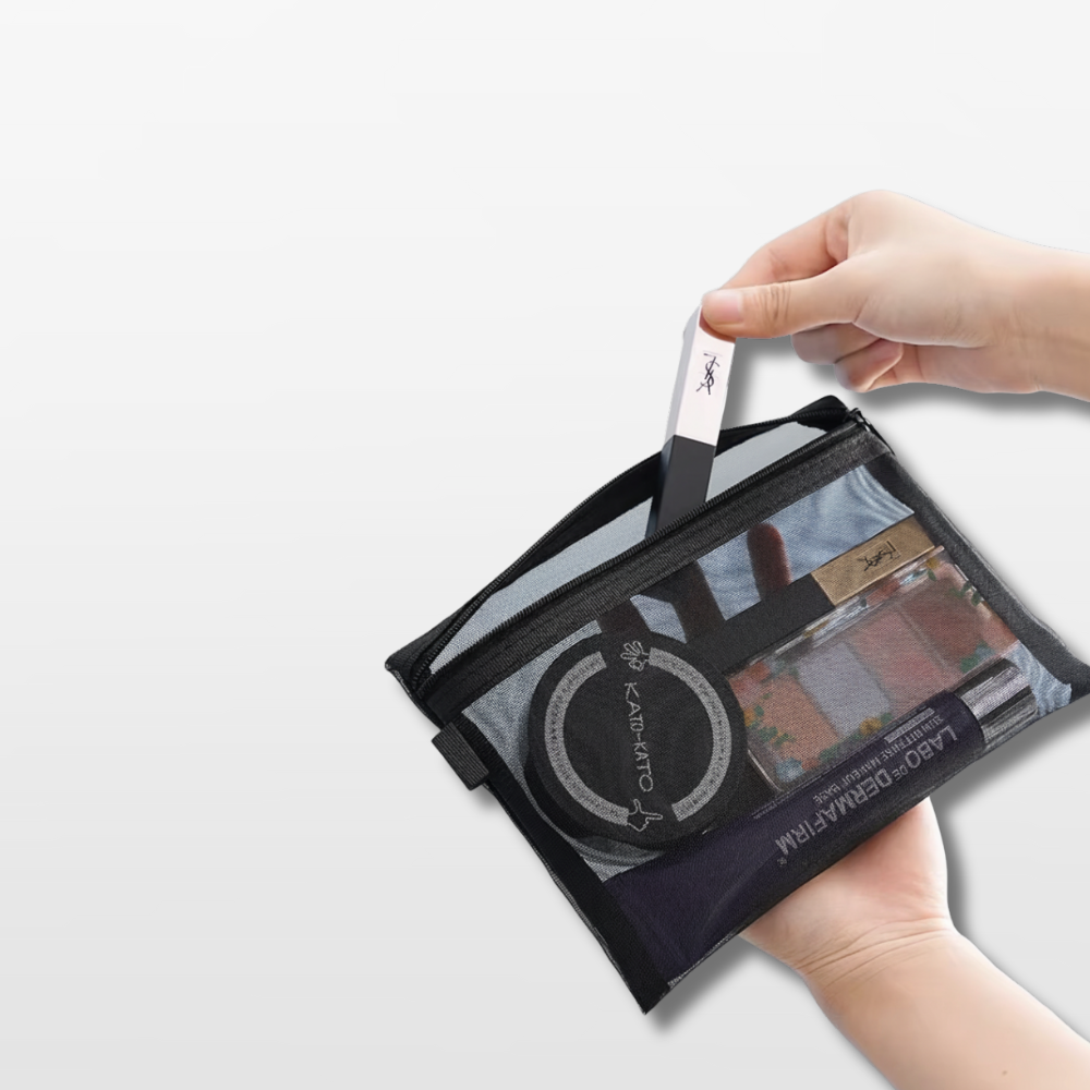 Trousse filet voyage noir