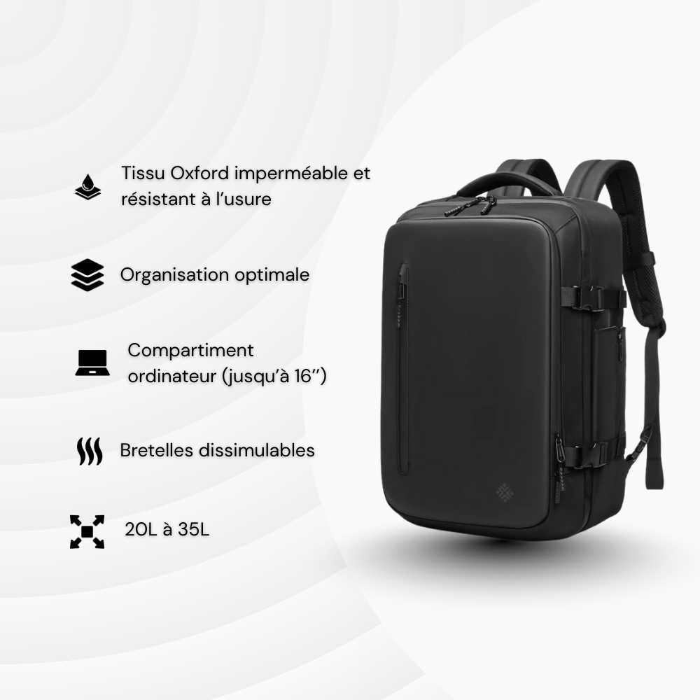 NomadPack Go — 20 à 35L - Sac à dos cabine à compression