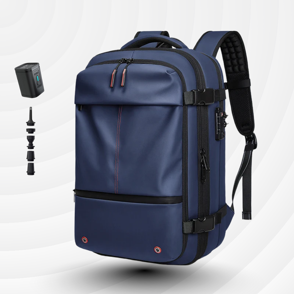 NomadLock 2 — 25 à 50L - Sac à Dos Étanche, Extensible et à Compression