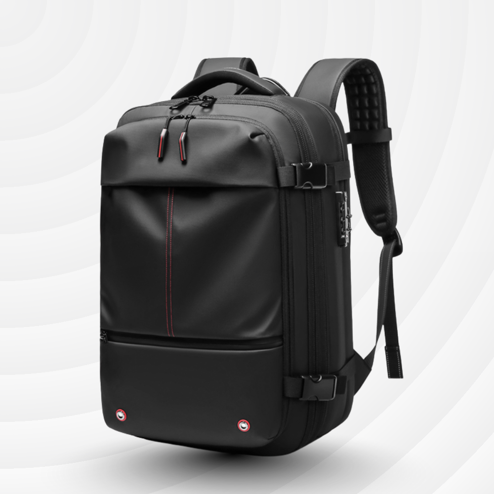 NomadLock 2 — 25 à 50L - Sac à Dos Étanche, Extensible et à Compression
