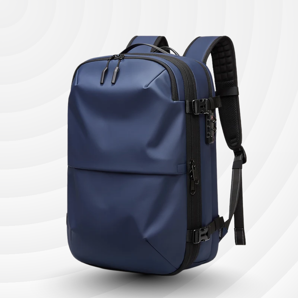 NomadLock — 25 à 50L – Sac à Dos Étanche & Extensible à Compression