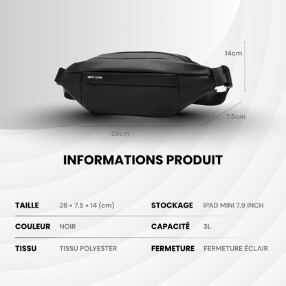 StrapGo – sac à bandoulière simple, pratique, toujours en mouvement