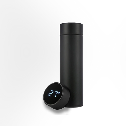 Bouteille d’eau intelligente inox – Isotherme double paroi avec affichage LED