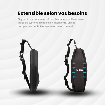 FlexRoute – Sac bandoulière polyvalent