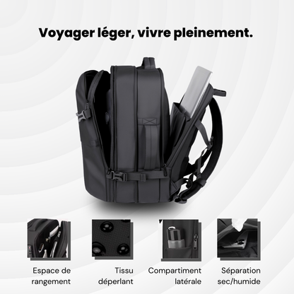 Nomadlite — 20 à 35L  Sac à dos extensible et à Compression