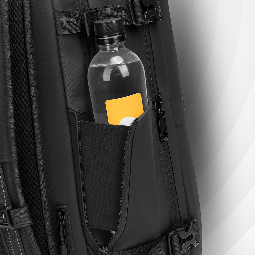 NomadLock — 25 à 50L – Sac à Dos Étanche & Extensible à Compression