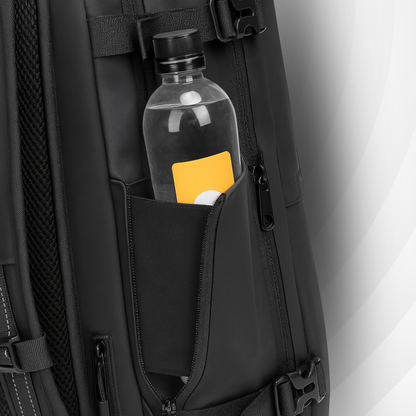 NomadLock — 25 à 50L – Sac à Dos Étanche & Extensible à Compression
