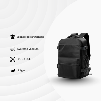 Usual — Backpack Lite 20 à 30L - Sac à dos extensible et à Compression