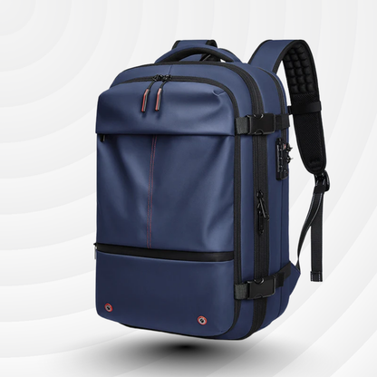 NomadLock 2 — 25 à 50L - Sac à Dos Étanche, Extensible et à Compression