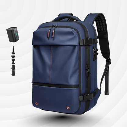 NomadLock 2 — 25 à 50L - Sac à Dos Étanche, Extensible et à Compression
