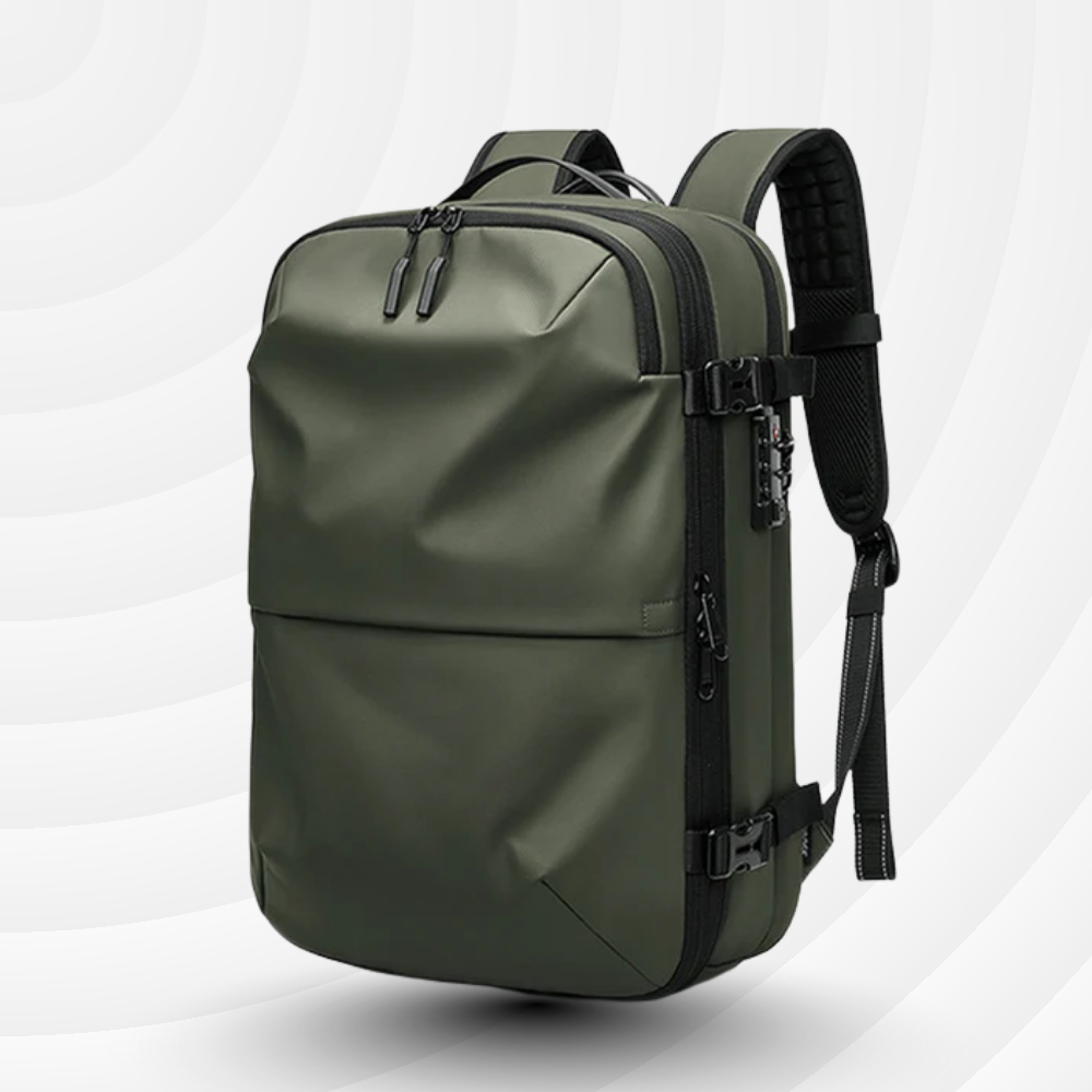 NomadLock — 25 à 50L – Sac à Dos Étanche & Extensible à Compression