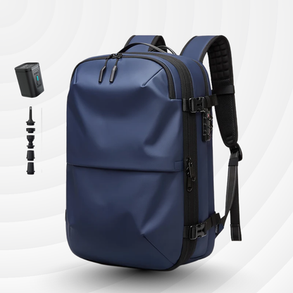 NomadLock — 25 à 50L – Sac à Dos Étanche & Extensible à Compression